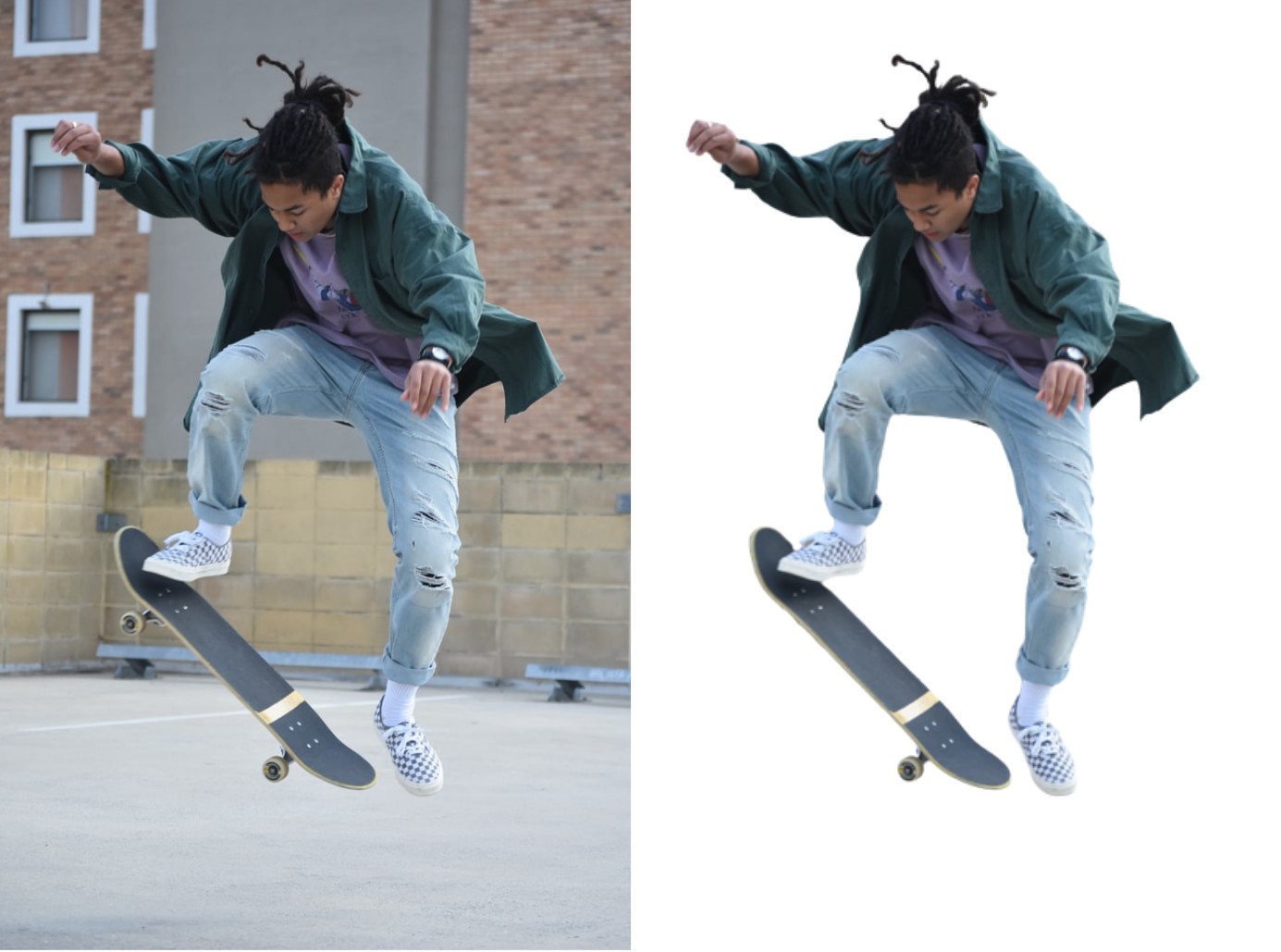 背景透過