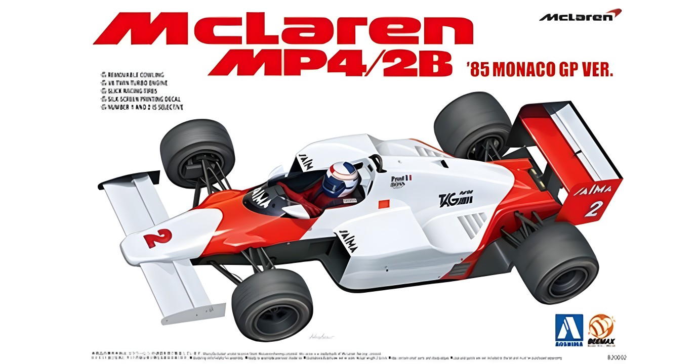 BEEMAX 1/20 マクラーレン MP4/2B '85
