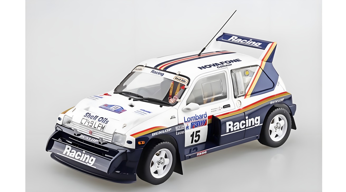 MG METRO 6R4 LOMBARD RAC RALLYE 1986 Jimmy McRae/Ian Grindrod