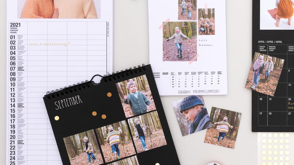 Fotokalender selbst gestalten und erstellen - Die besten Anbieter
