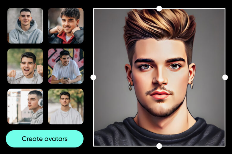 mit PicsArt erstelltes Avatar