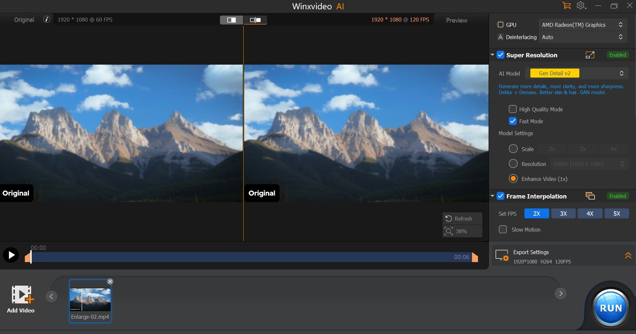 winxvideo interface