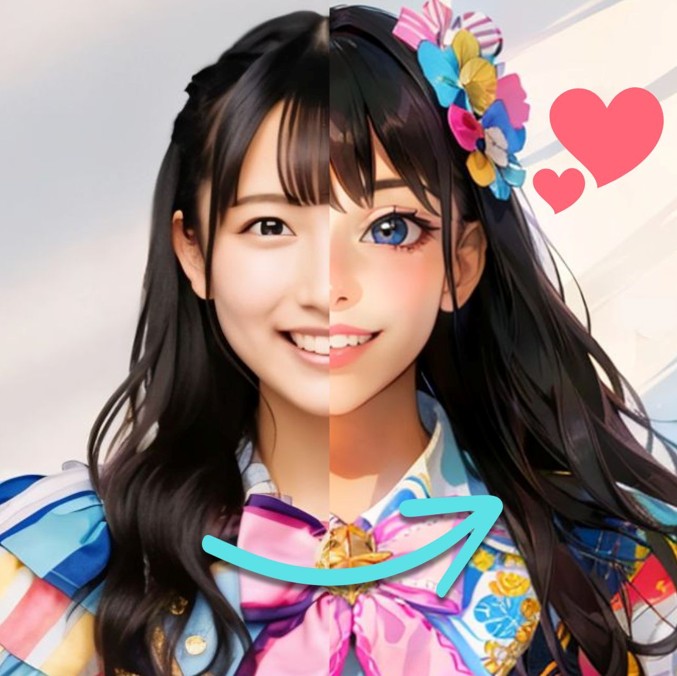 【AI生成】写真をアニメキャラに変換するサイト・アプリ６選！