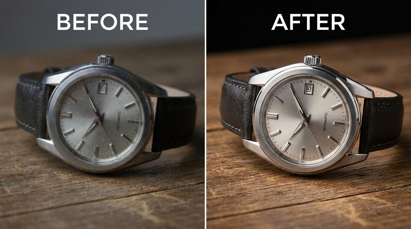 VanceAI Image Enhancer before and after - blurry to sharp 4K