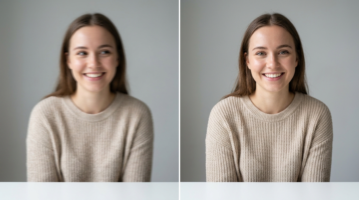 Unscharfes Bild mit KI schärfen: Anleitung und 5 Tools für Bewerbungsfoto und mehr (2026)