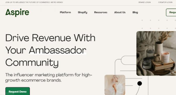 best influencer marketing platform Aspire