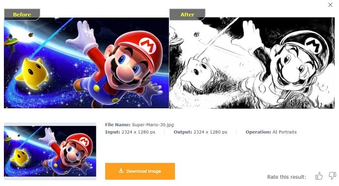 pencil-sketch-super-mario