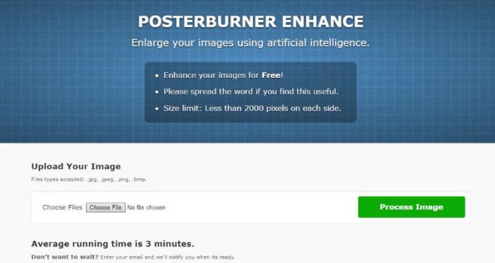 image straightener online posterburner