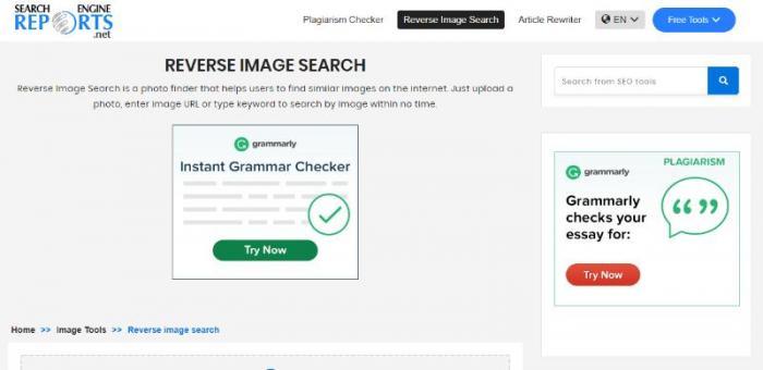 SearchEngineReports AI image search