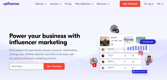 best influencer marketing platform Upfluence