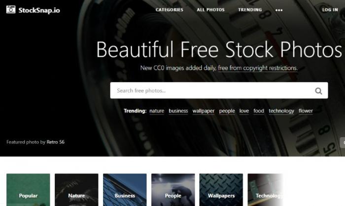 unsplash alternative StockSnap.io