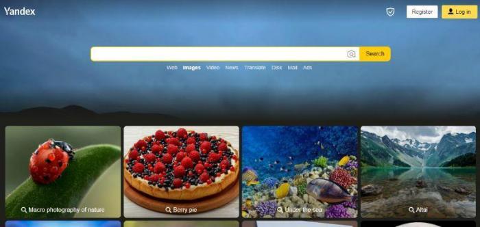 Yandex Reverse Image Search