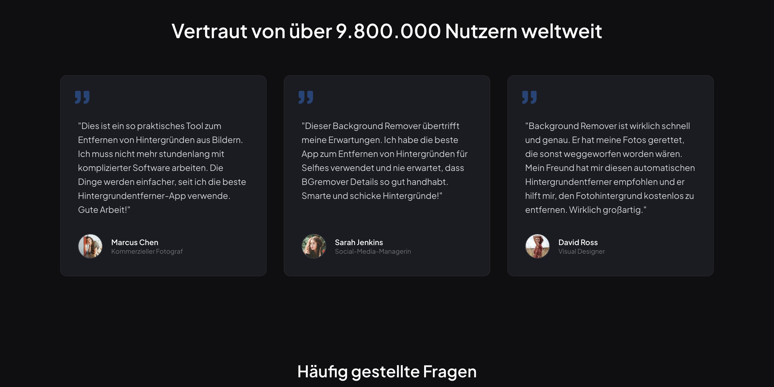 BGremover: von über 9,8 Millionen Nutzern weltweit im Einsatz