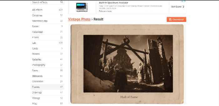 photofunia-interface