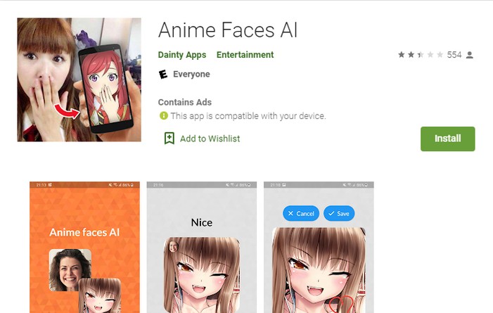 anime-faces-ai