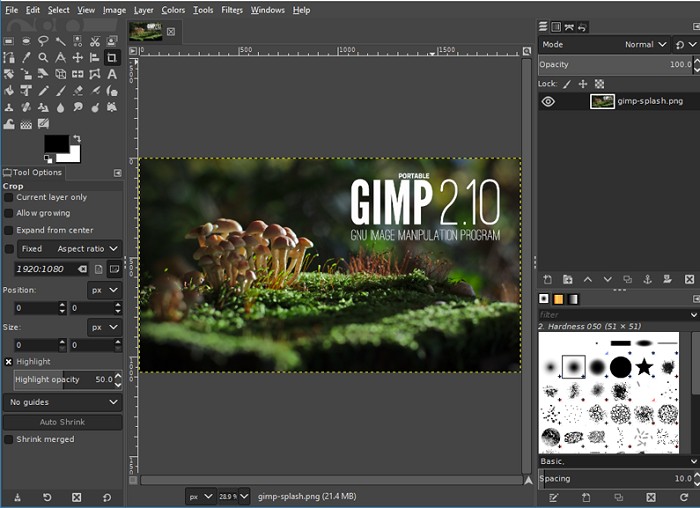 gimp-to-blur-edges