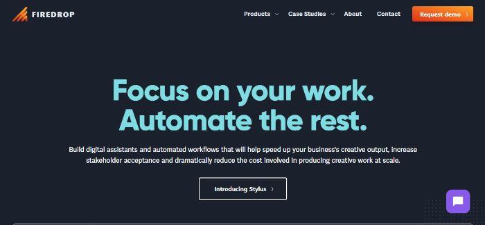 FiredropHome website design tool free
