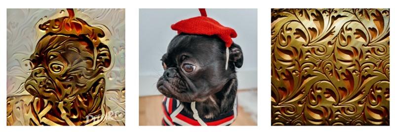 Dog-with-deepart-effect