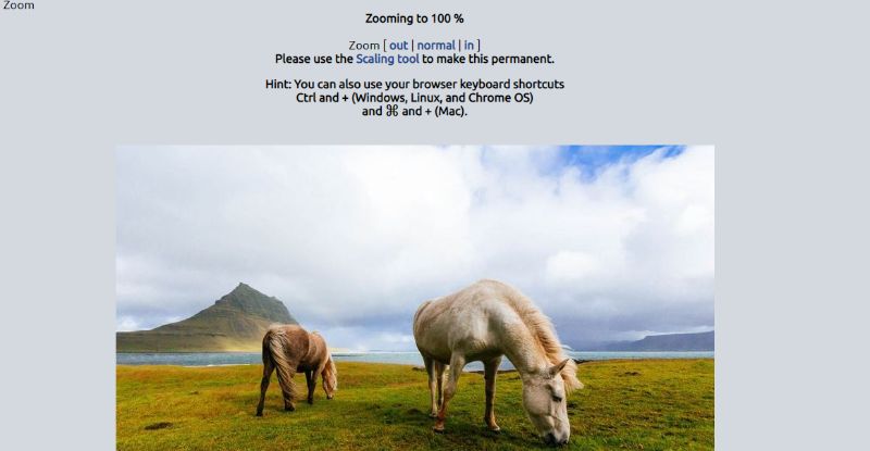 Lunpic zoom out photo editor