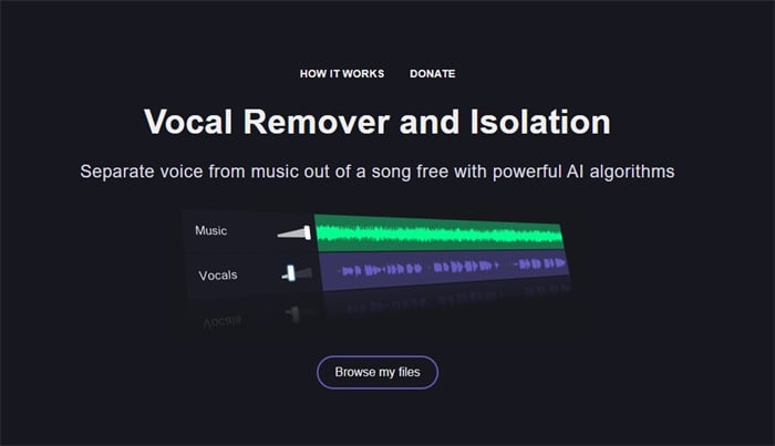 remove vocal from song vocal remover