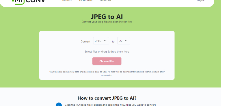 MIConv Convert JPEG to AI