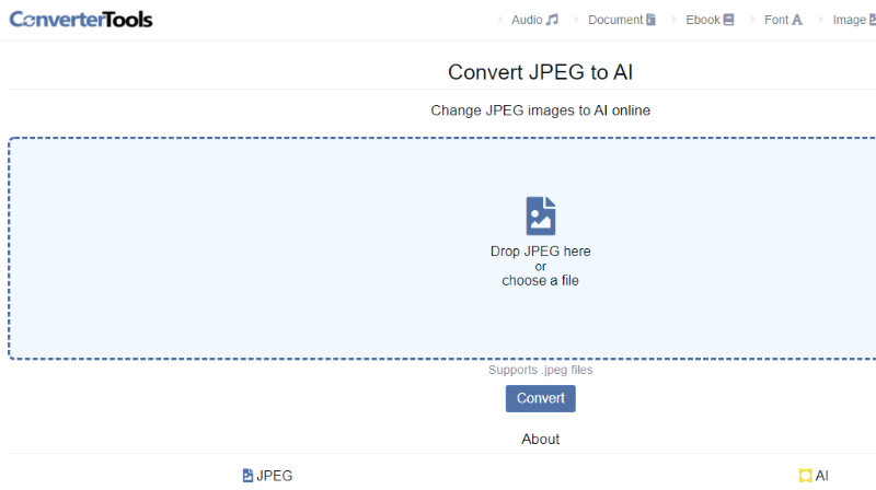 Converter Tools JPEG to AI