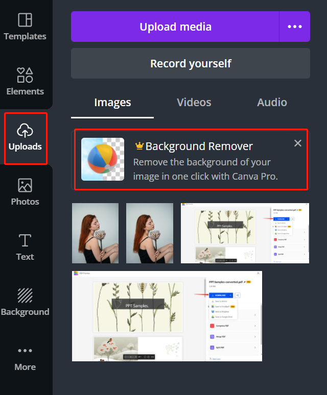 how to remove background in canva_step3