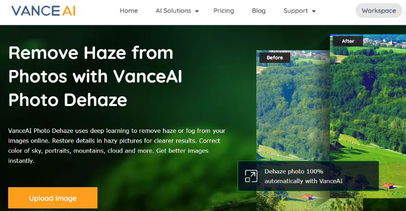 VanceAI Photo Dehaze