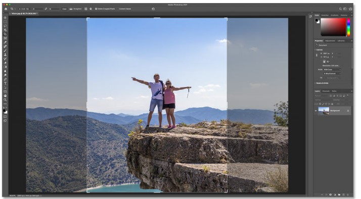 How to Crop an Image in Photoshop