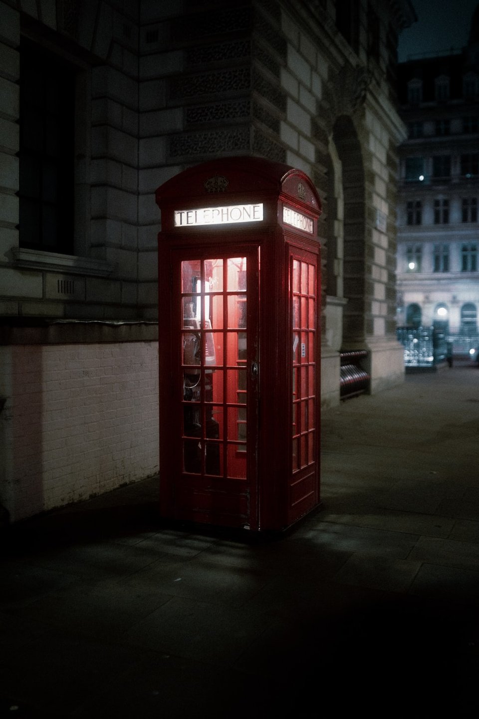 A phonebooth in England