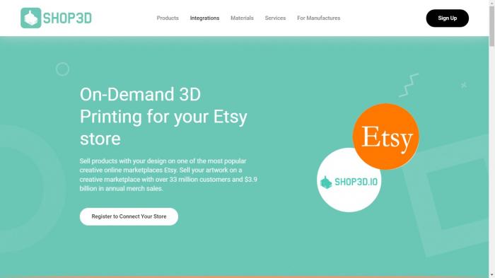 Shop3d print on demand