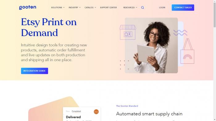 Gooten print on demand