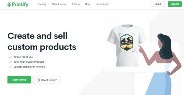 Printify t shirt mockup generator