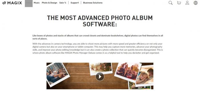 A Photo Album Software Magix