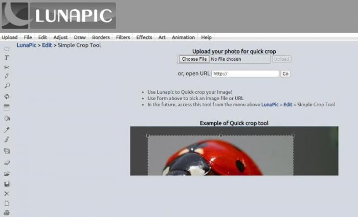 Lunapic Photo Editor