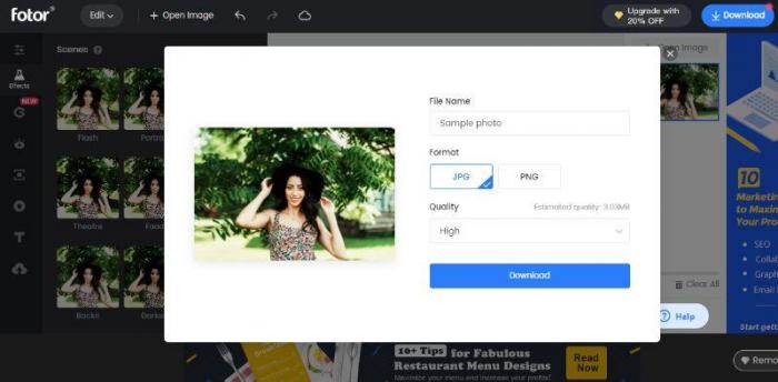 VanceAI-How to use Fotor online