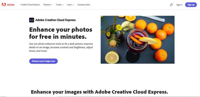 Adobe Image Enhancer apps like remini