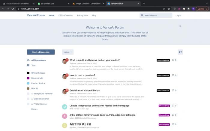 VanceAI for interactive post