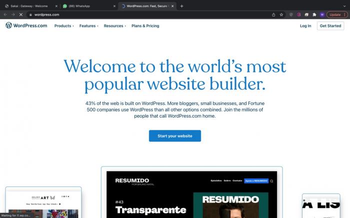 WordPress for interactive post