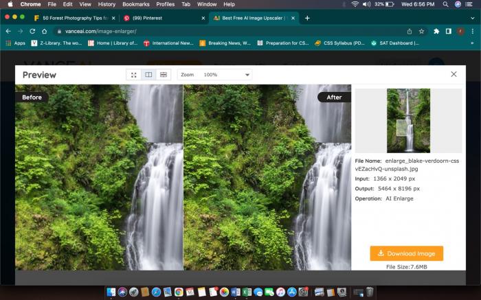 AI Photo Enlarger