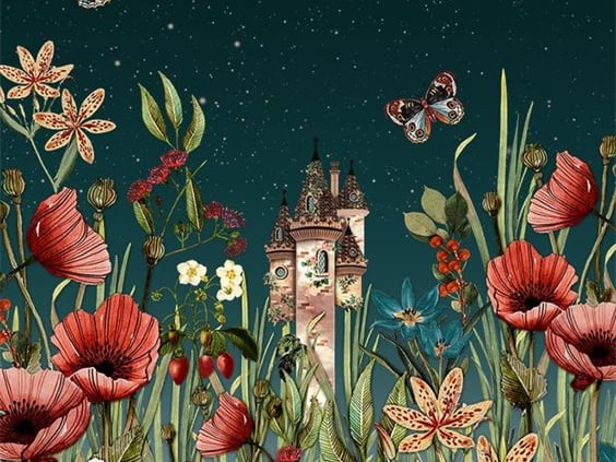 Fantasy Flower Illustration