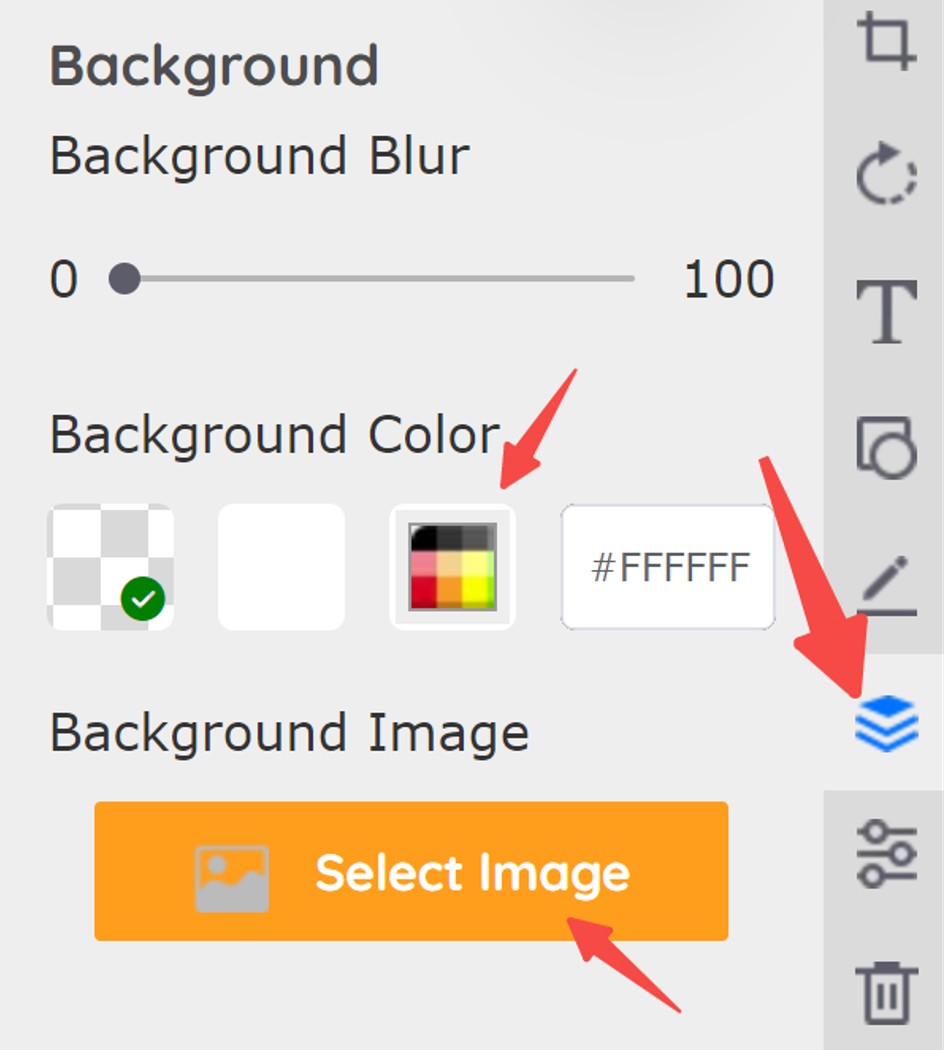 how to use BGremover step4