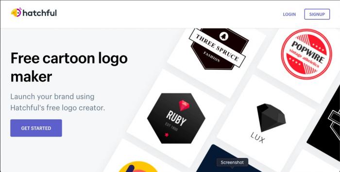 hatchful free cartoon logo maker