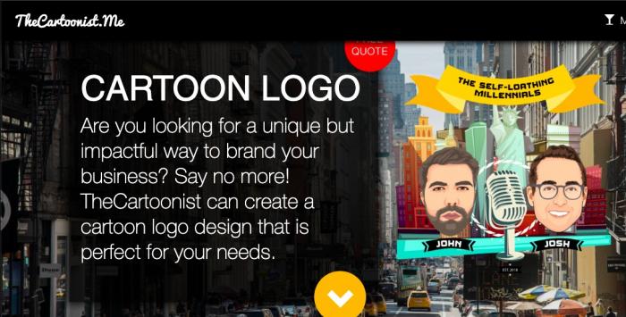 cartoonist.me free cartoon logo maker