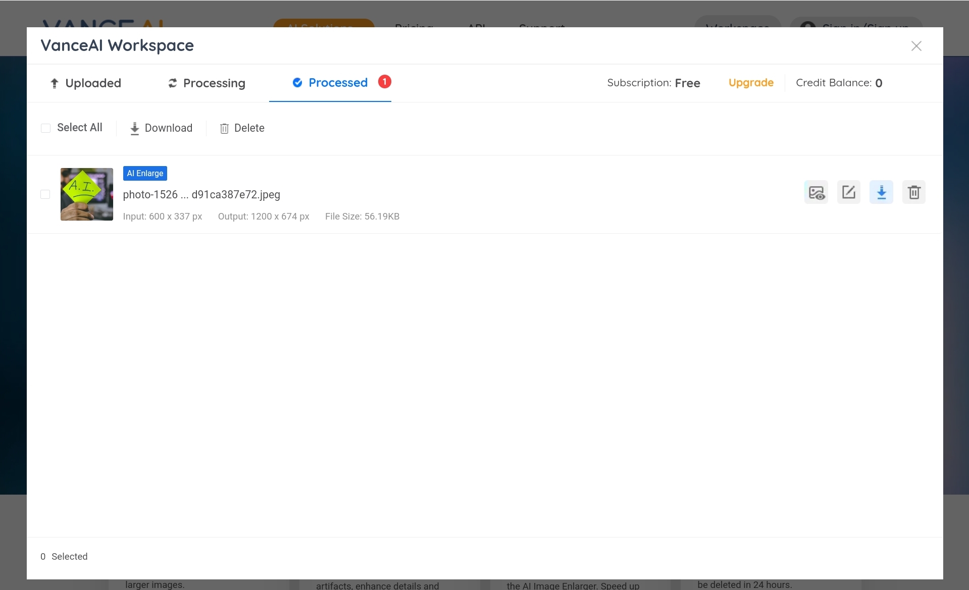 Image upscaler_step 2
