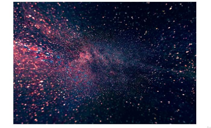 Night sky background_planetary views.