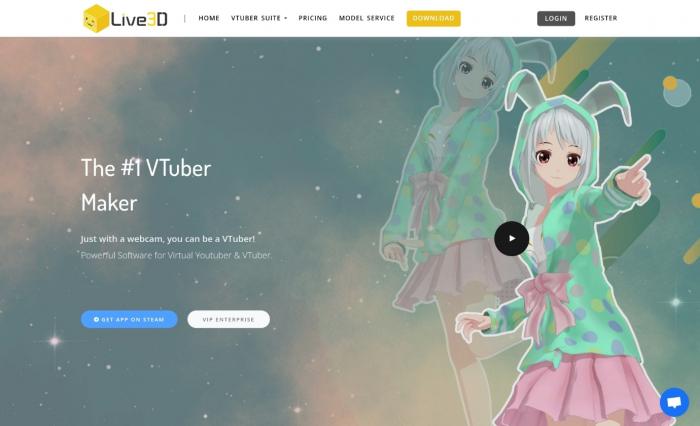 vtuber maker tool Vtuber_Live3D 