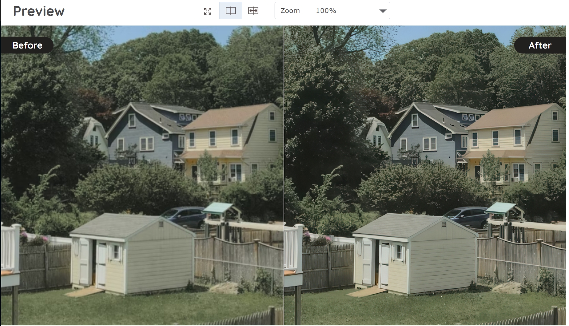 Image processed by image upscaler.