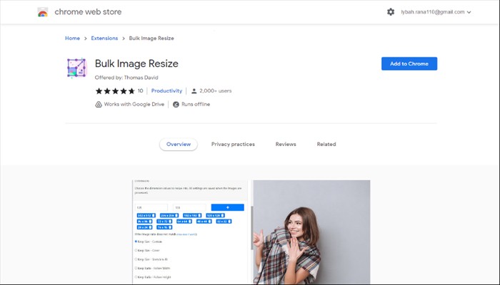 Bulk Image Resize