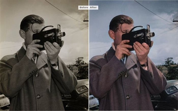 colorize old photo